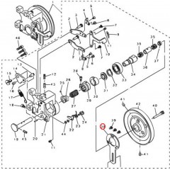 Пластина установочная на шкив 135-25308