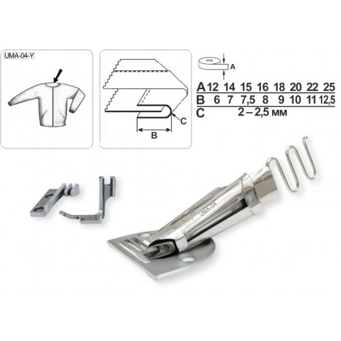 Приспособление UMA-04-Y 22-11 мм M
