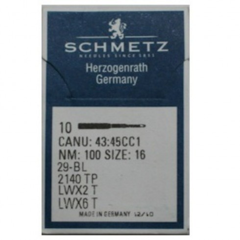 Игла Schmetz LWx6T № 100/16