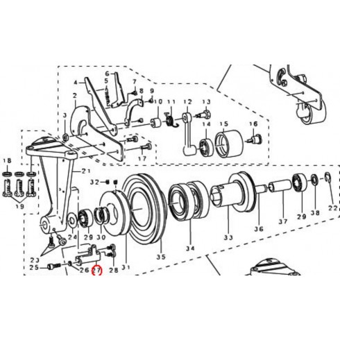 Рычаг B7158-781-000 (original)