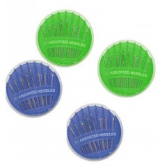 Набор иголок швейных пласт. круг (уп. 30 шт.)