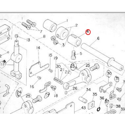 Втулка B2507-804-OOO-B