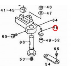Вал ролика кулачка подачи B2501-280-000
