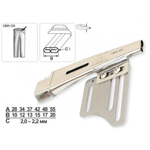 Приспособление UMA-124 120-40 мм H