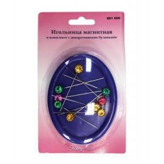 Hobby&Pro Игольница магнитная с декор. булавками 881000