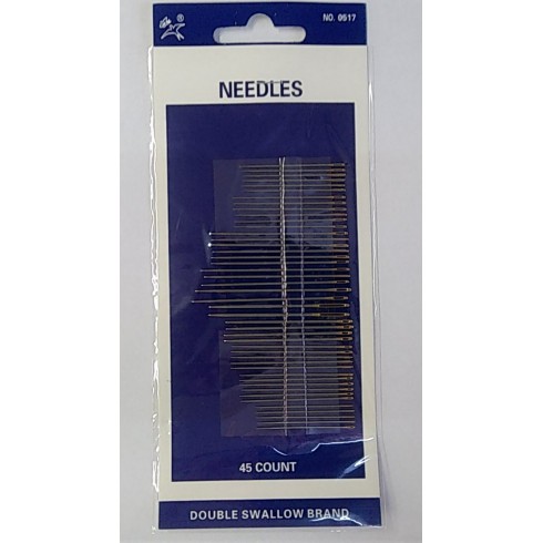 Иглы для шитья вручную №0517 (45 шт)