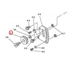 Гайка фиксирующая B1647-704-000-A
