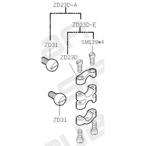 Дышло ZD23D-A (original)