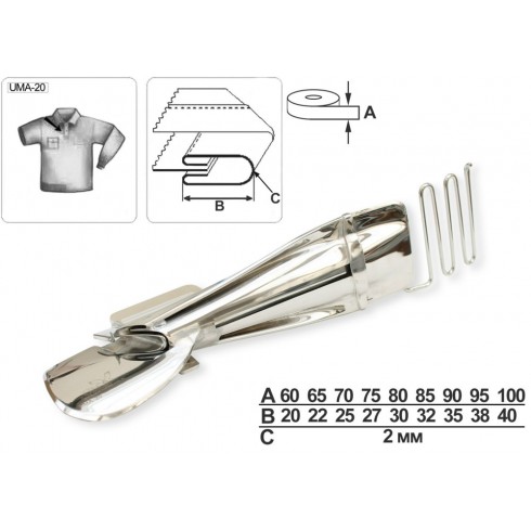 Приспособление UMA-20 95-38 мм M