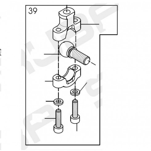 Эксцентрик продвижения нижний SR-07400939 (original)
