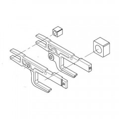 Комплект вилок продвижения в сборе 56-6500-1 (56-6710-1) (Original)