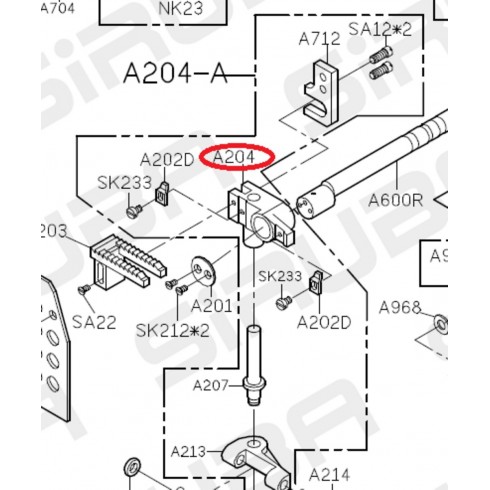 Кронштейн A204 (original)