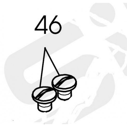 Винт ограничителя петлителя SR-07400846 (original)