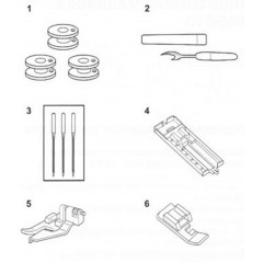 Бытовая швейная машина Janome 1212
