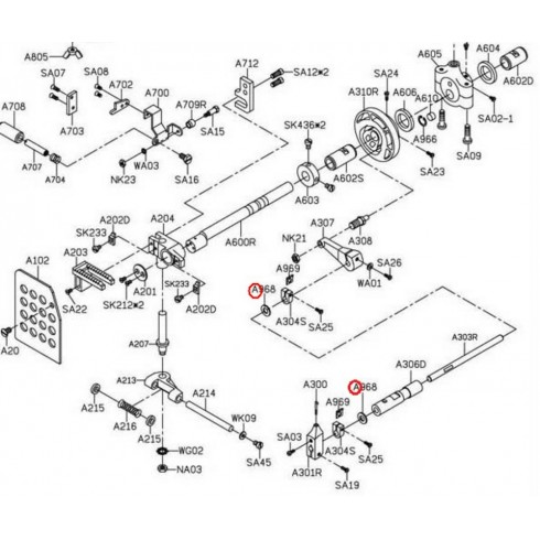 Шайба A968 (original)