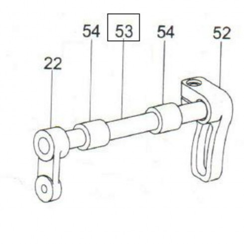 Вал 13502022 (7WF5-044) (H2011J0066)